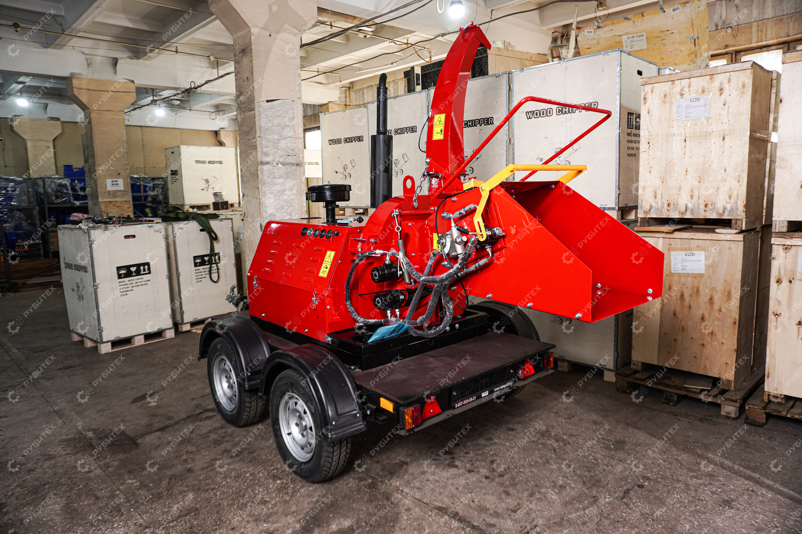 Измельчитель дерева DH-40