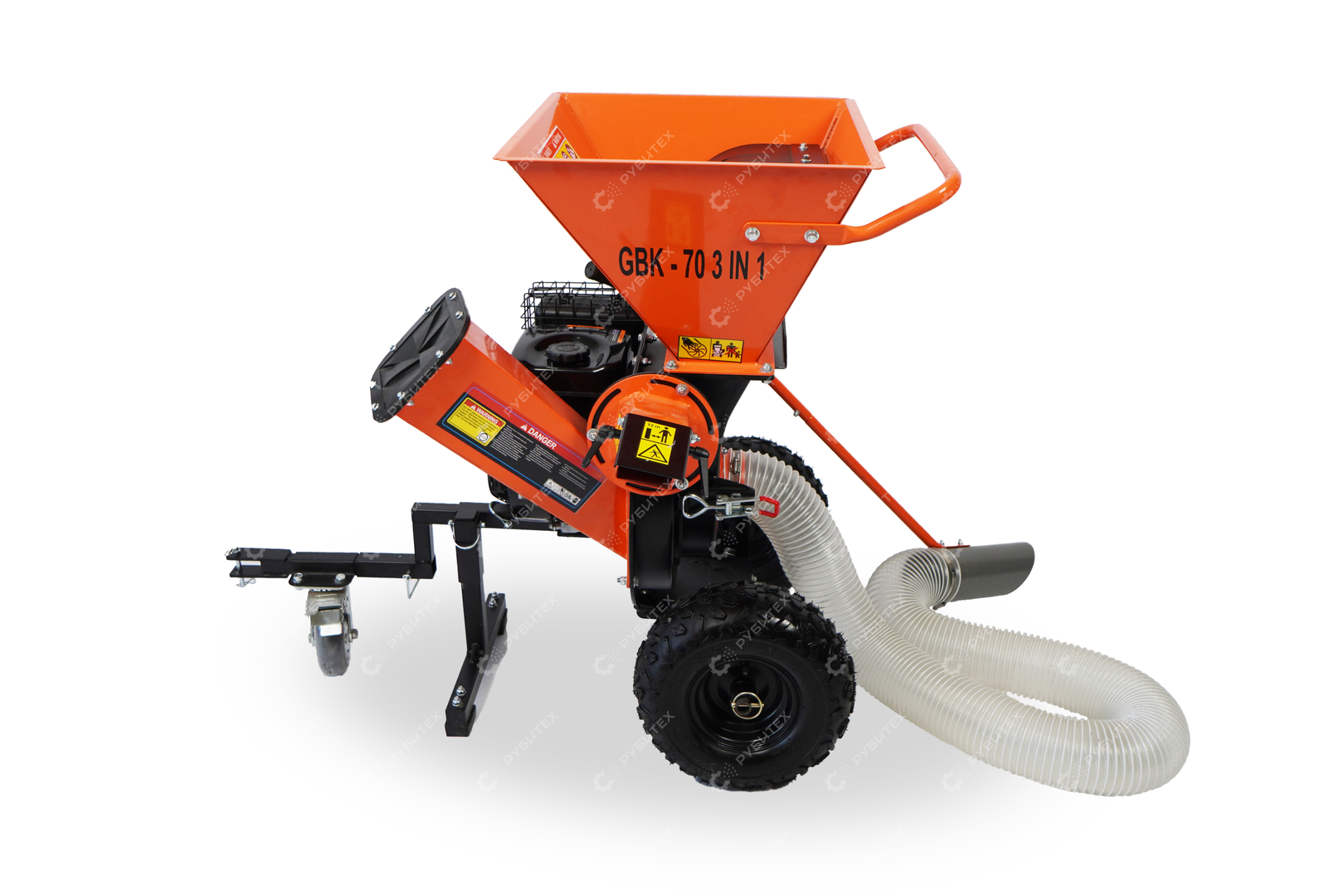Измельчитель веток GBK-70 3в1 с вакуумным комплектом