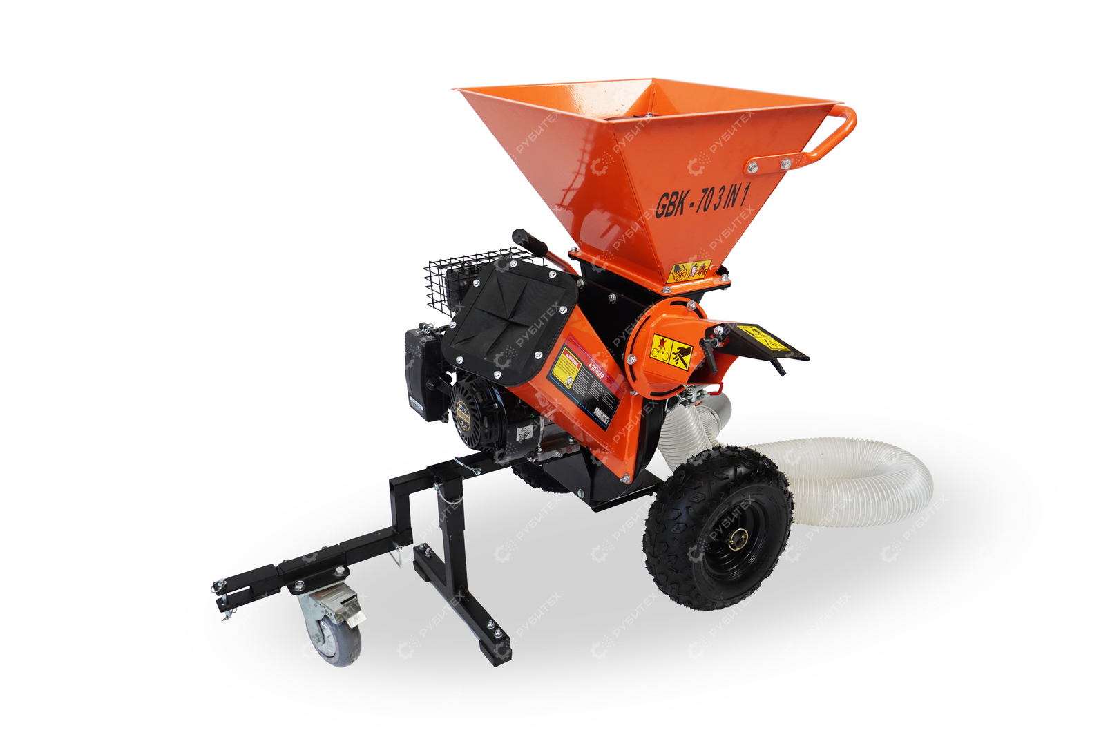 Измельчитель веток GBK-70 3в1 с вакуумным комплектом