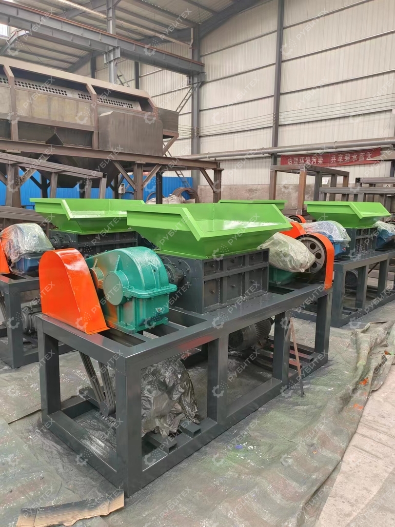 Двухвальный промышленный шредер измельчитель SJ-800