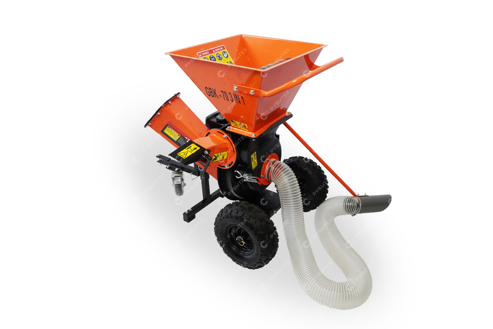 Измельчитель веток GBK-70 3в1 с вакуумным комплектом