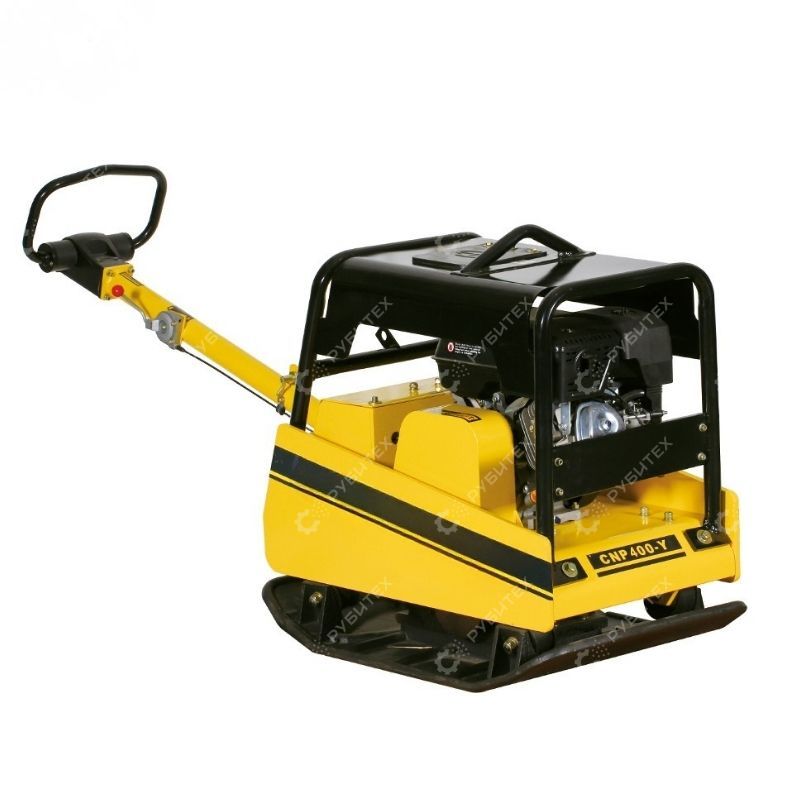Бензиновая гидравлическая реверсивная виброплита CNP400-Y (Honda GX390)