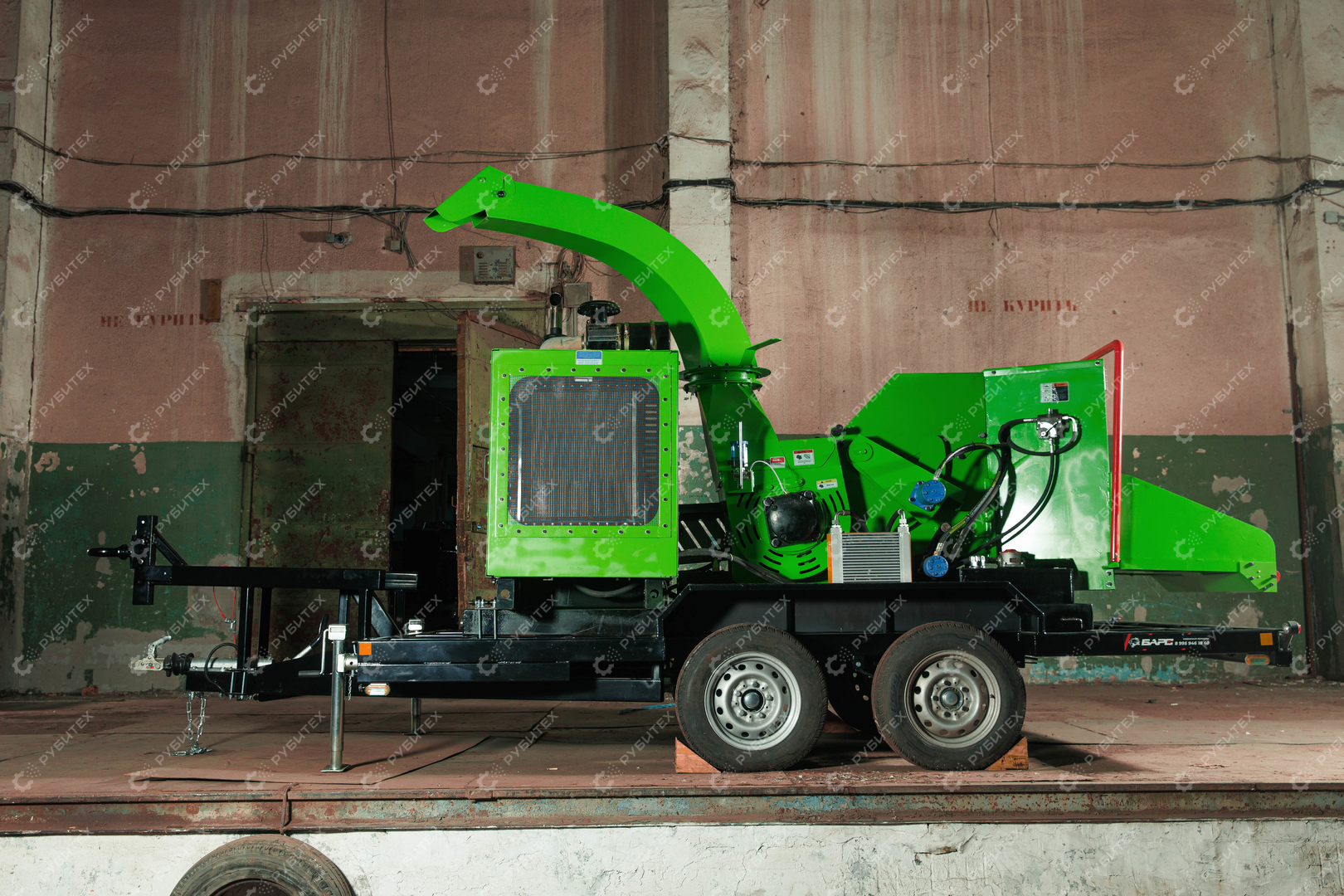 Измельчитель дерева DH-100 (ZSYL-6145)