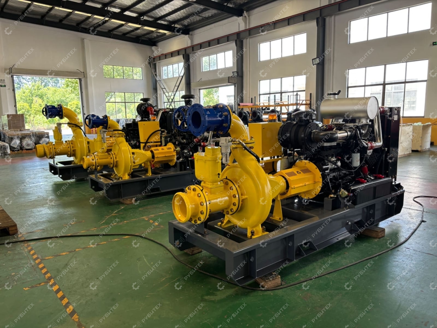 Передвижная дизельная насосная установка ДНУ-300