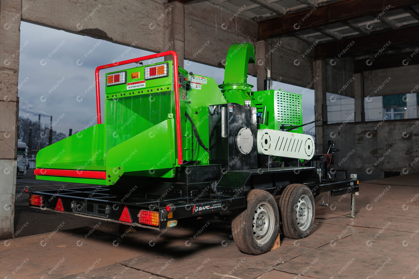 Измельчитель дерева DH-100 (ZSYL-6145)