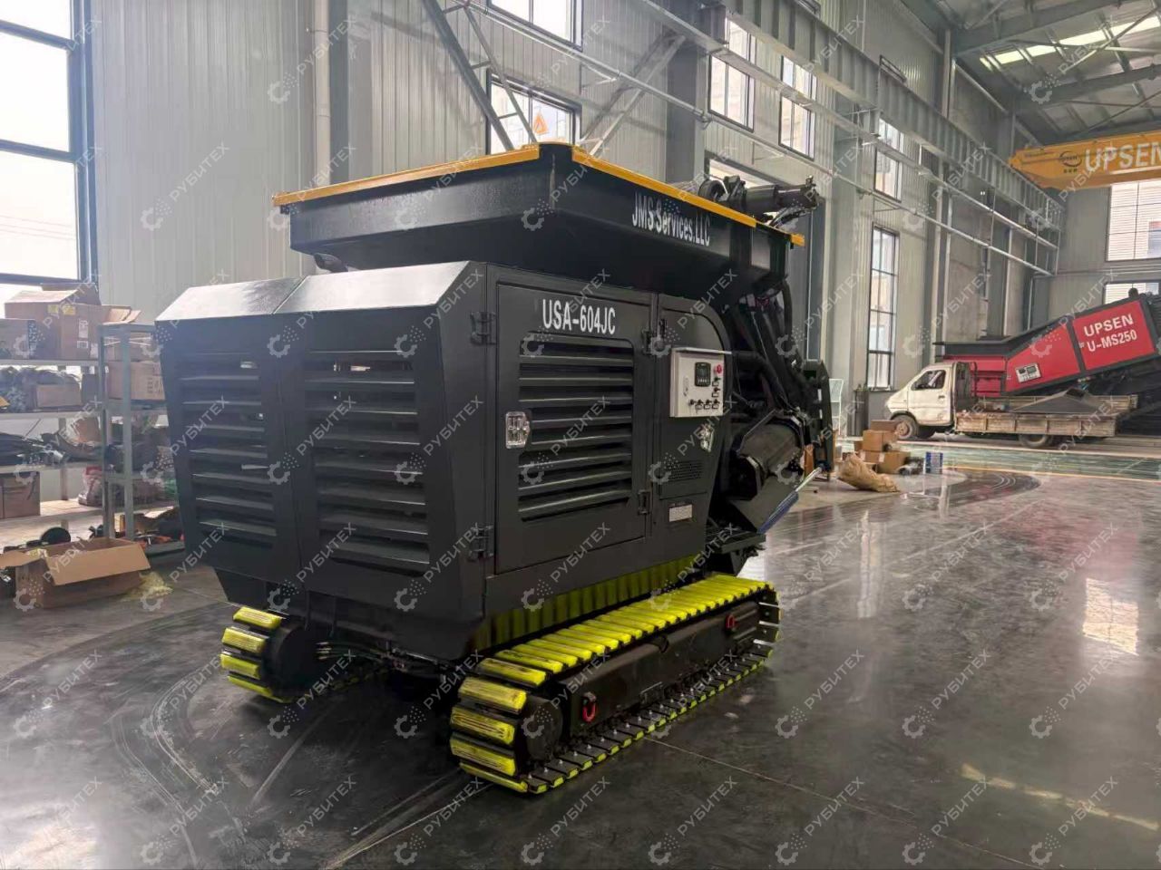 Мобильная щековая дробилка U-JC604