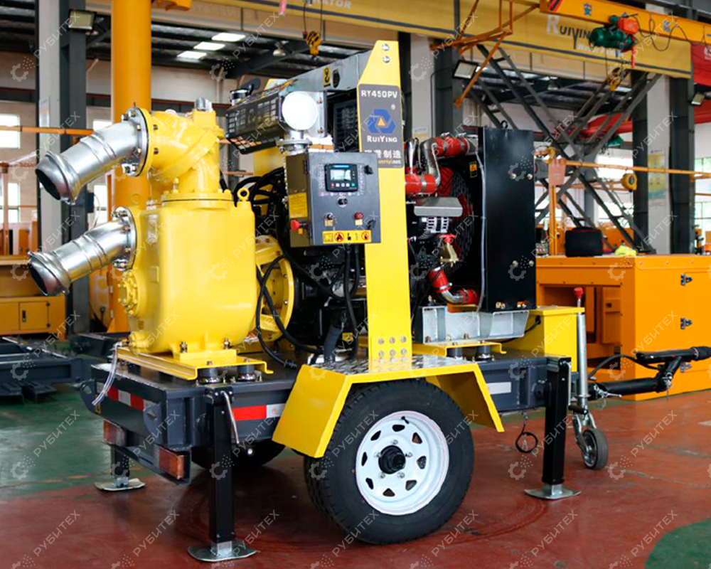 Передвижная дизельная насосная установка ДНУ-500