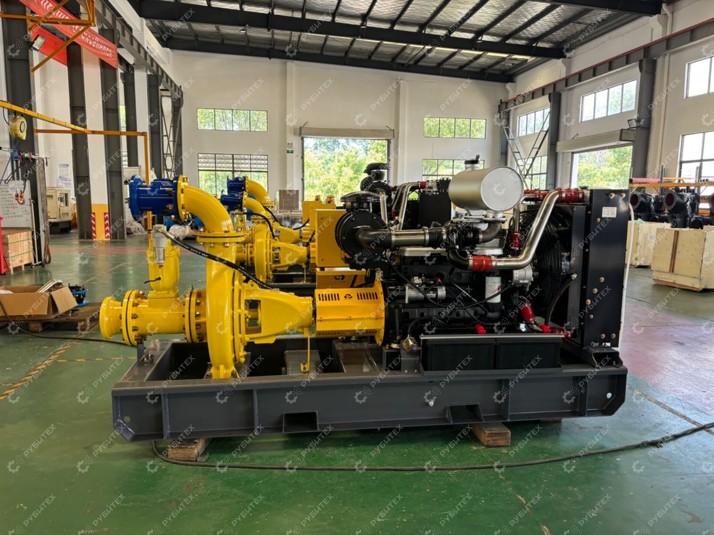 Передвижная дизельная насосная установка ДНУ-300