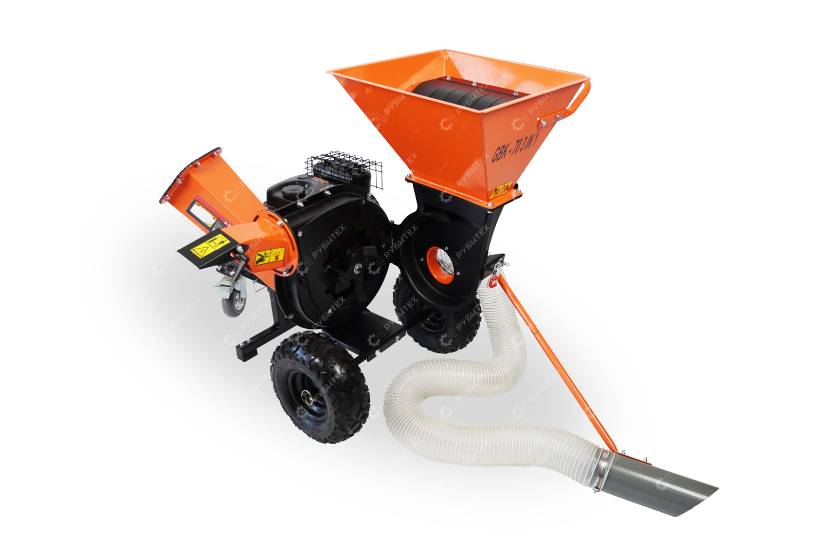 Измельчитель веток GBK-70 3в1 с вакуумным комплектом