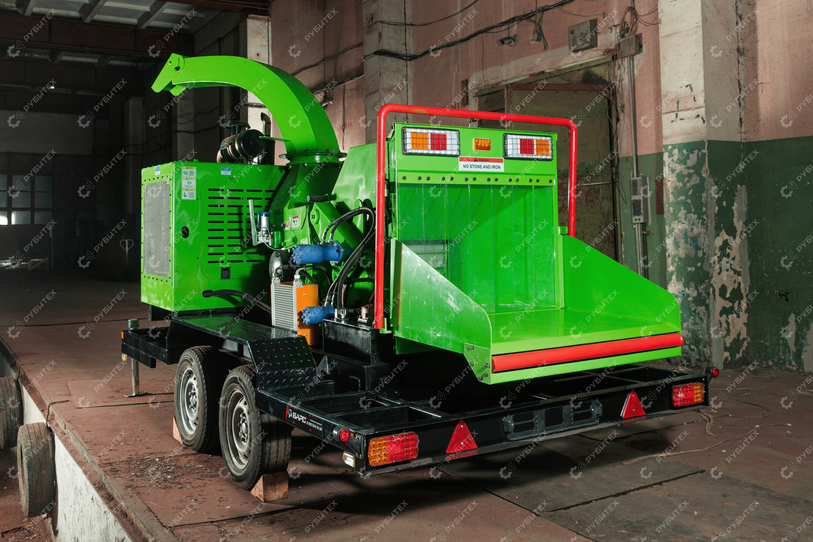 Измельчитель дерева DH-100 (ZSYL-6145)