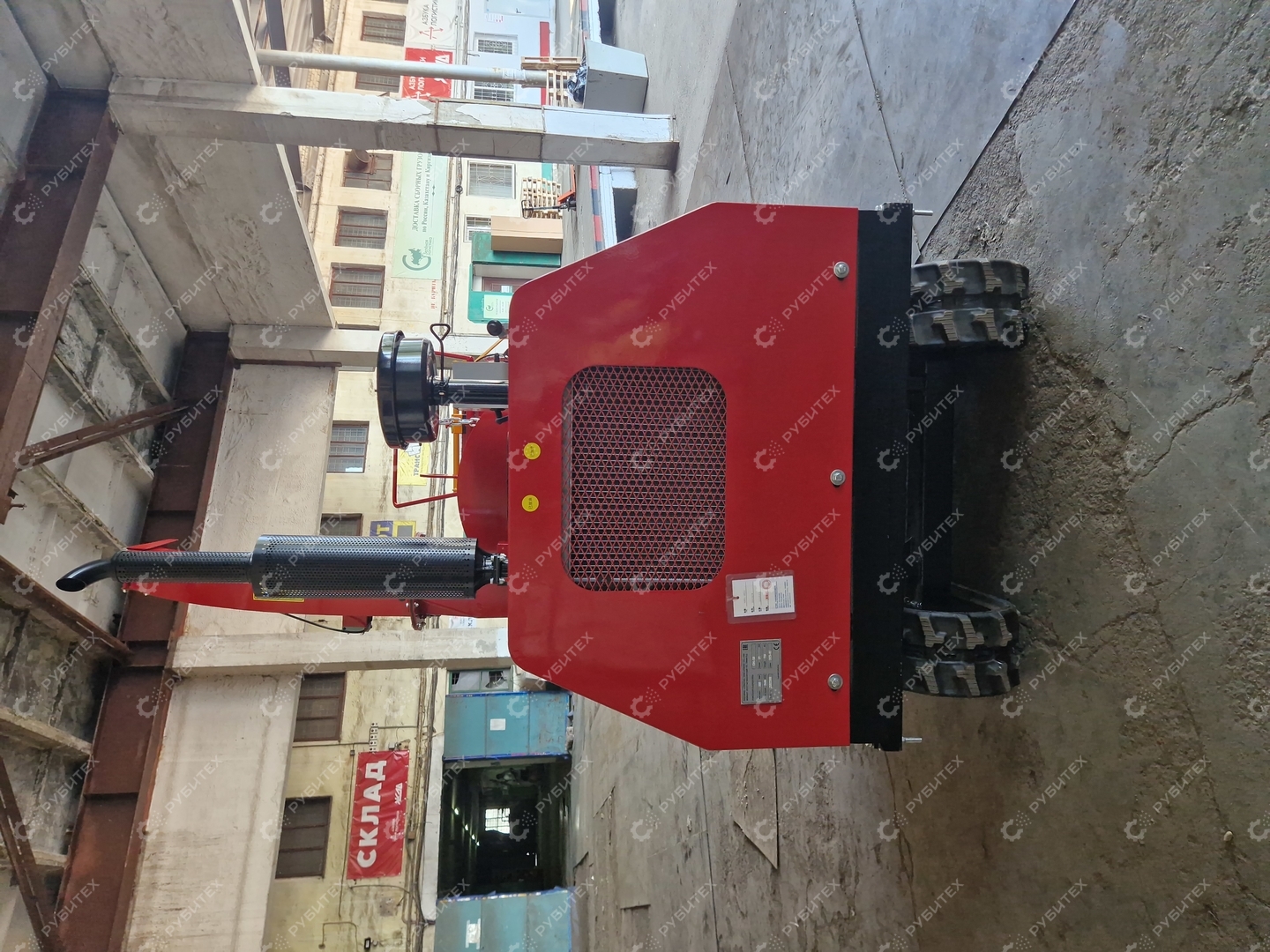 Измельчитель дерева DH-50 на гусеницах