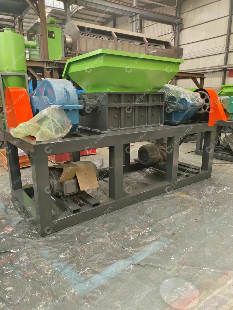 Двухвальный промышленный шредер измельчитель SJ-600