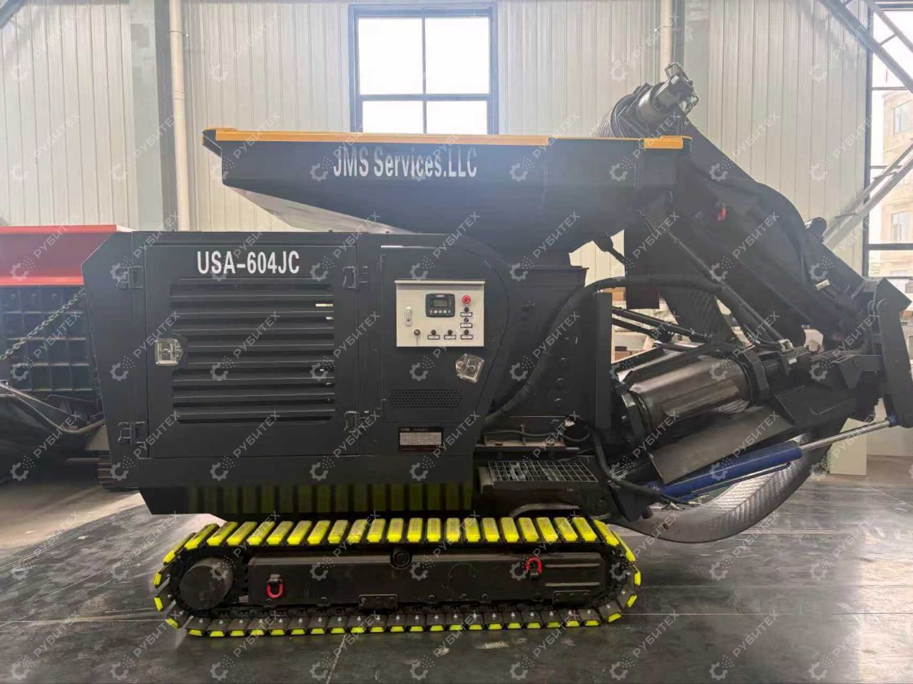 Мобильная щековая дробилка U-JC604